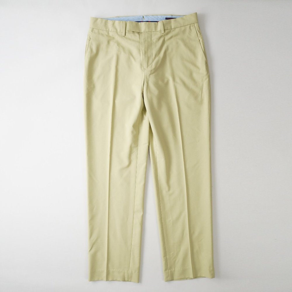 Polo Golf Ralph Lauren Performance Chino Pant Straight Leg Beige Mens Size 34x32